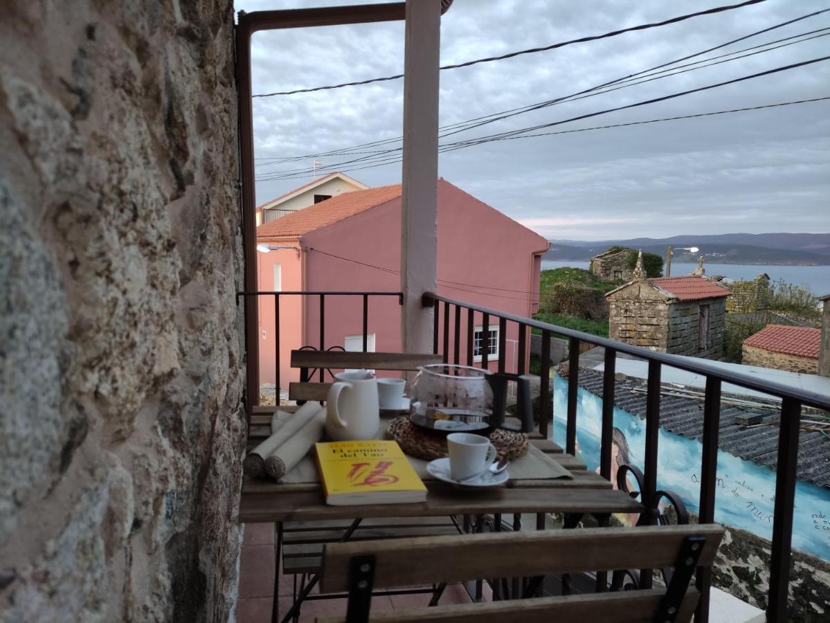 Вилла Casa A Colorada Cerca De La Playa De Mar De Fora Финистерре Экстерьер фото